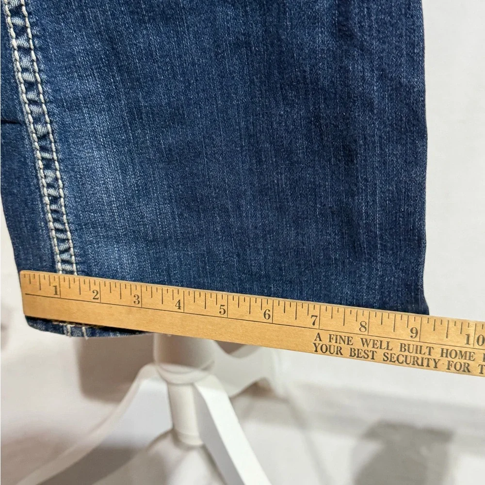 Silver Suki Jeans Women's Flare Blue Denim Size 33x28 - Picture 5 of 10